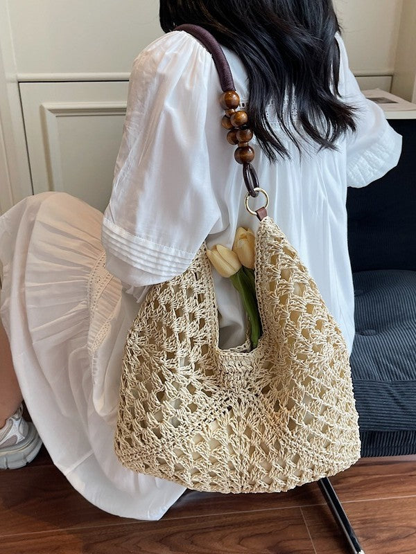 Large-capacity beach bag