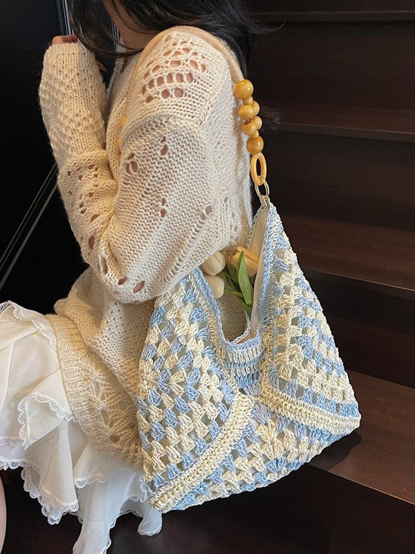 Large-capacity beach bag
